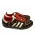 中古・古着 adidas (アディダス) samba サンバOGスニーカー ブラウン×オレンジ サイズ:24cm：14000円
