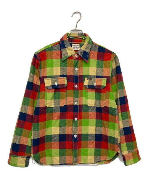 Pherrow's（フェローズ）Pherrow's (フェローズ) シャツジャケット マルチカラー サイズ:38の古着・服飾アイテム