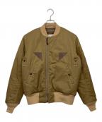 VENTILEベンタイル）の古着「ブルゾン」｜ベージュ