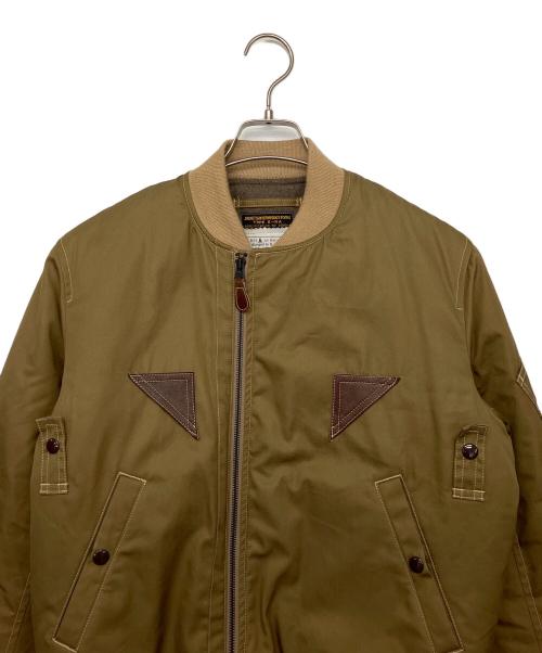 VENTILE（ベンタイル）VENTILE (ベンタイル) ブルゾン ベージュ サイズ:38の古着・服飾アイテム