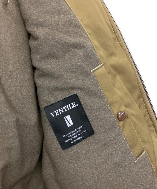 VENTILE（ベンタイル）VENTILE (ベンタイル) ブルゾン ベージュ サイズ:38の古着・服飾アイテム