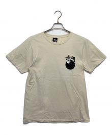 stussy（ステューシー）の古着「半袖カットソー 8ボール」｜ベージュ