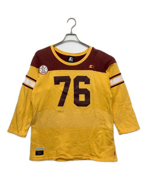 STARTER（スターター）STARTER (スターター) WTAPS (ダブルタップス) スウェット ブラウン×イエロー サイズ:不明の古着・服飾アイテム