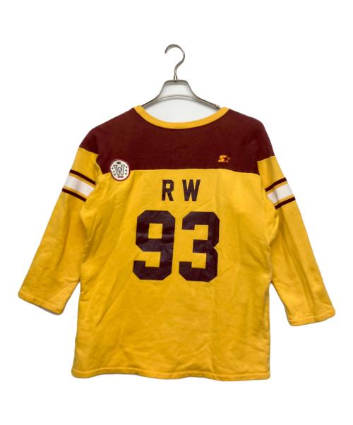 STARTER（スターター）STARTER (スターター) WTAPS (ダブルタップス) スウェット ブラウン×イエロー サイズ:不明の古着・服飾アイテム