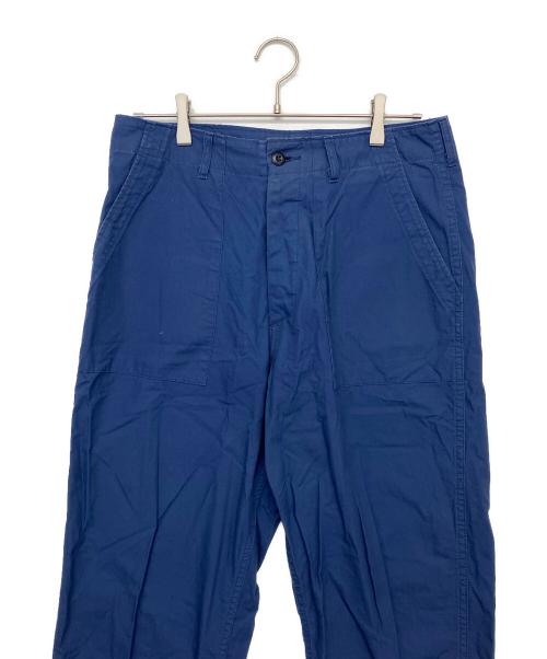 BAMBOO SHOOTS（バンブーシュート）BAMBOO SHOOTS (バンブーシュート) ベイカーパンツ ブルー サイズ:Mの古着・服飾アイテム