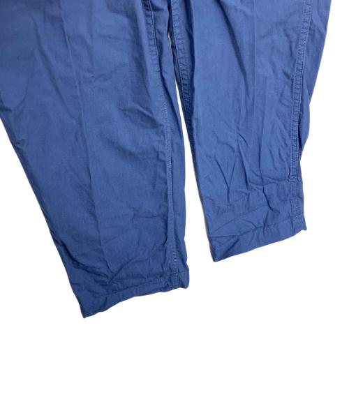 BAMBOO SHOOTS（バンブーシュート）BAMBOO SHOOTS (バンブーシュート) ベイカーパンツ ブルー サイズ:Mの古着・服飾アイテム