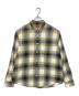SUPREME（シュプリーム）の古着「ネルシャツ Brushed Plaid Flannel Shirt」｜グレー×イエロー