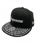 SUPREME×New Eraシュプリーム×ニューエラ）の古着「59FIFTY UNDISPUTED BOX LOGO②」｜ブラック