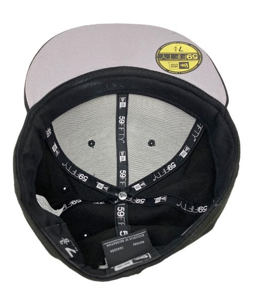 SUPREME（シュプリーム）SUPREME (シュプリーム) New Era (ニューエラ) 59FIFTY UNDISPUTED BOX LOGO② ブラック サイズ:58.7cmの古着・服飾アイテム
