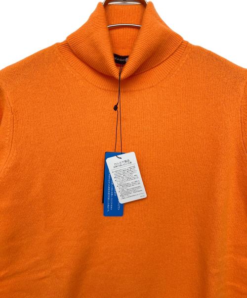 TAKASHIMAYA（高島屋）TAKASHIMAYA (高島屋) 薄手ニット オレンジ サイズ:L　 未使用品の古着・服飾アイテム