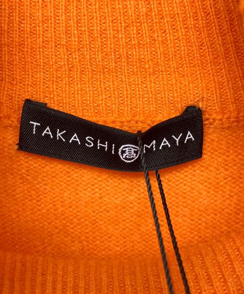 TAKASHIMAYA（高島屋）TAKASHIMAYA (高島屋) 薄手ニット オレンジ サイズ:L　 未使用品の古着・服飾アイテム