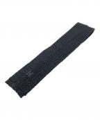 HERMESエルメス）の古着「ニットネクタイ」｜グレー