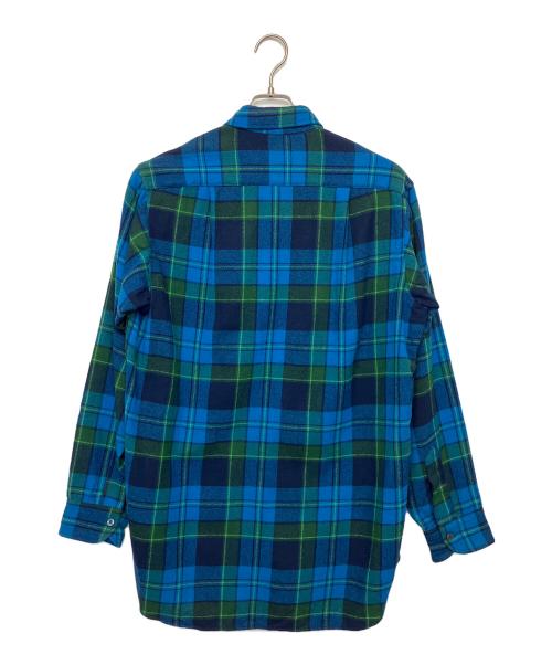 PENDLETON（ペンドルトン）PENDLETON (ペンドルトン) 長袖シャツ　60s ブルー×グリーン サイズ:15 1/2の古着・服飾アイテム