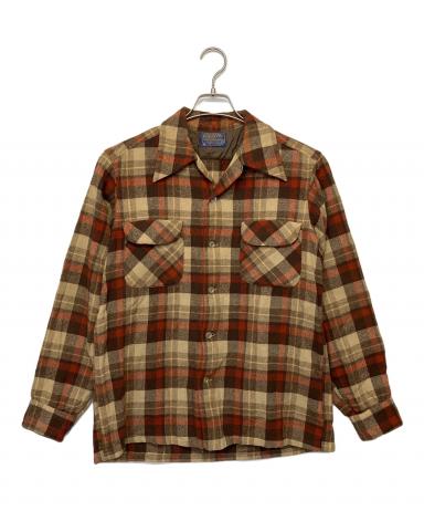中古・古着通販】PENDLETON (ペンドルトン) 70sボードシャツ ブラウン