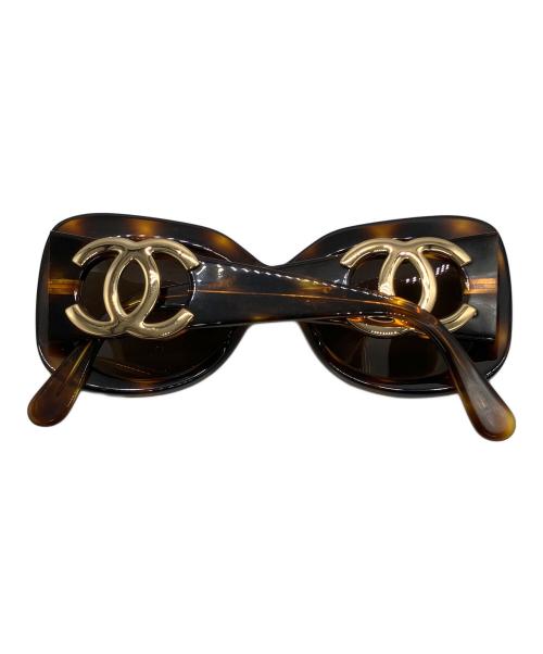 CHANEL（シャネル）CHANEL (シャネル) ココマークサングラス ブラウンの古着・服飾アイテム
