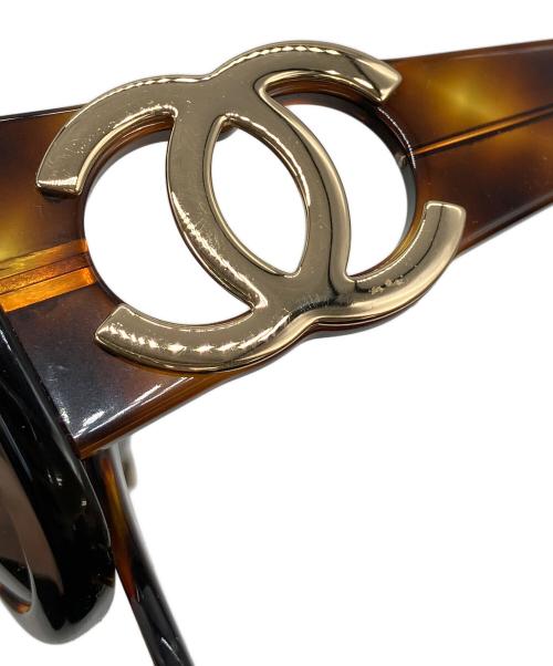 CHANEL（シャネル）CHANEL (シャネル) ココマークサングラス ブラウンの古着・服飾アイテム