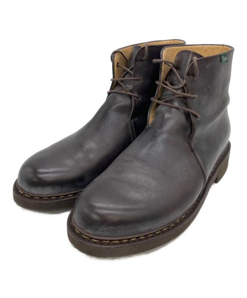 PARABOOT（パラブーツ）PARABOOT (パラブーツ) 78205 ミドルブーツ ブラウン サイズ:8 1/2の古着・服飾アイテム