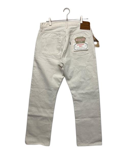 WORKERS（ワーカーズ）WORKERS (ワーカーズ) パンツ ホワイト サイズ:86cm (W34) 未使用品の古着・服飾アイテム