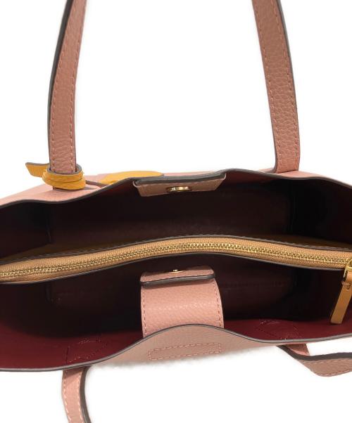 TORY BURCH（トリーバーチ）TORY BURCH (トリーバーチ) トリプルコンパートメント ピンクの古着・服飾アイテム