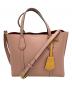 TORY BURCH（トリーバーチ）の古着「トリプルコンパートメント」｜ピンク