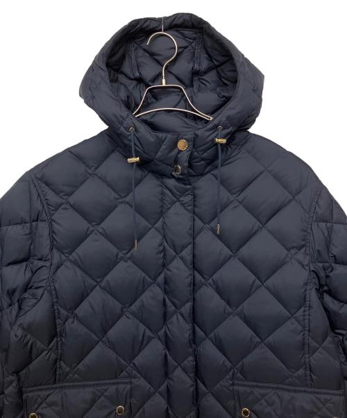 MACKINTOSH LONDON（マッキントッシュ ロンドン）MACKINTOSH LONDON (マッキントッシュ ロンドン) ダウンキルトフーデッドコート ネイビー サイズ:44の古着・服飾アイテム
