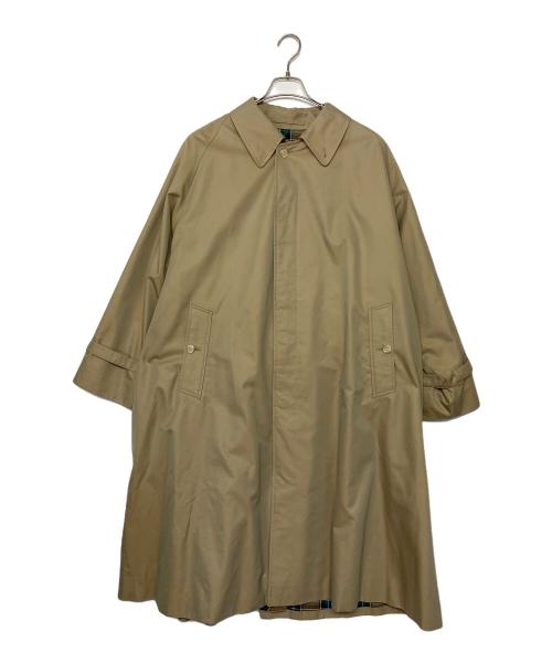 Gymphlex（ジムフレックス）Gymphlex (ジムフレックス) ベルテッドマカーンコート ベージュ サイズ:Mの古着・服飾アイテム