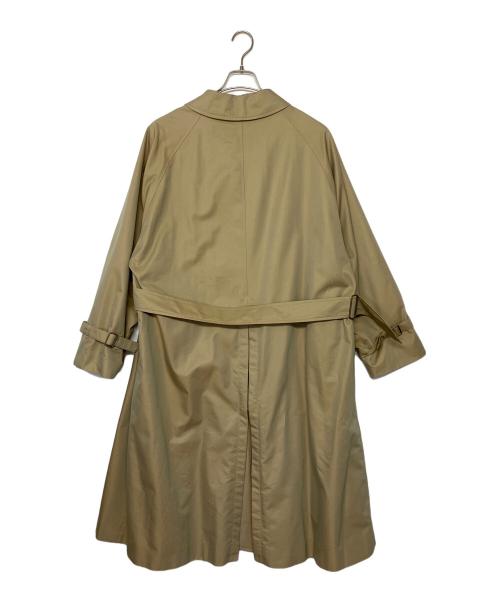 Gymphlex（ジムフレックス）Gymphlex (ジムフレックス) ベルテッドマカーンコート ベージュ サイズ:Mの古着・服飾アイテム