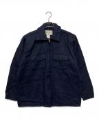 MELTONメルトン）の古着「ジップアップジャケット」｜ネイビー