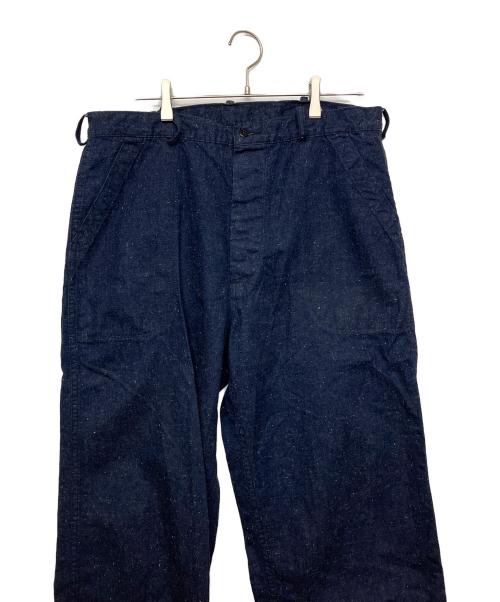 TCB jeans（ティーシービー ジーンズ）TCB jeans (ティーシービー ジーンズ) ボタンフライデニムベイカーパンツ インディゴ サイズ:36の古着・服飾アイテム