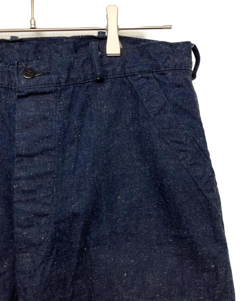 TCB jeans（ティーシービー ジーンズ）TCB jeans (ティーシービー ジーンズ) ボタンフライデニムベイカーパンツ インディゴ サイズ:36の古着・服飾アイテム