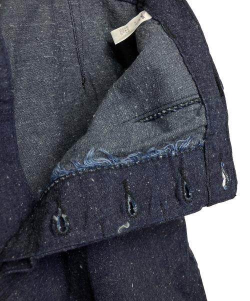 TCB jeans（ティーシービー ジーンズ）TCB jeans (ティーシービー ジーンズ) ボタンフライデニムベイカーパンツ インディゴ サイズ:36の古着・服飾アイテム