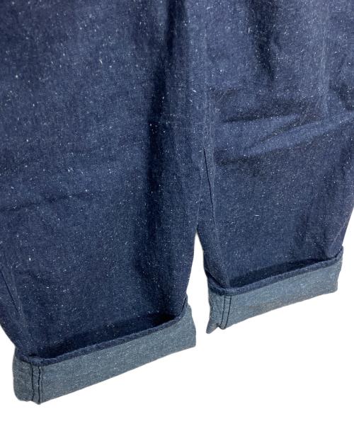 TCB jeans（ティーシービー ジーンズ）TCB jeans (ティーシービー ジーンズ) ボタンフライデニムベイカーパンツ インディゴ サイズ:36の古着・服飾アイテム