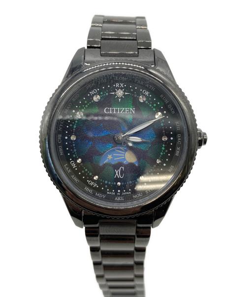 CITIZEN（シチズン）CITIZEN (シチズン) クロスシー デジタルウォッチ LAYERS of TIME 100周年限定モデル ブラック×グリーンの古着・服飾アイテム