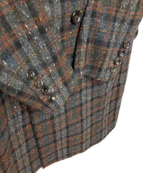 JOHN LAWRENCE SULLIVAN（ジョン ローレンス サリバン）JOHN LAWRENCE SULLIVAN (ジョン ローレンス サリバン) ダブルブレストコート グレー サイズ:38の古着・服飾アイテム