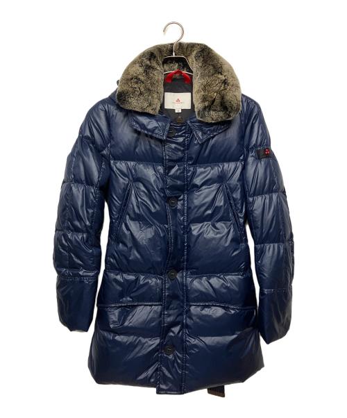 PEUTEREY（ピューテリー）PEUTEREY (ピューテリー) ダウンジャケット ネイビー サイズ:44の古着・服飾アイテム