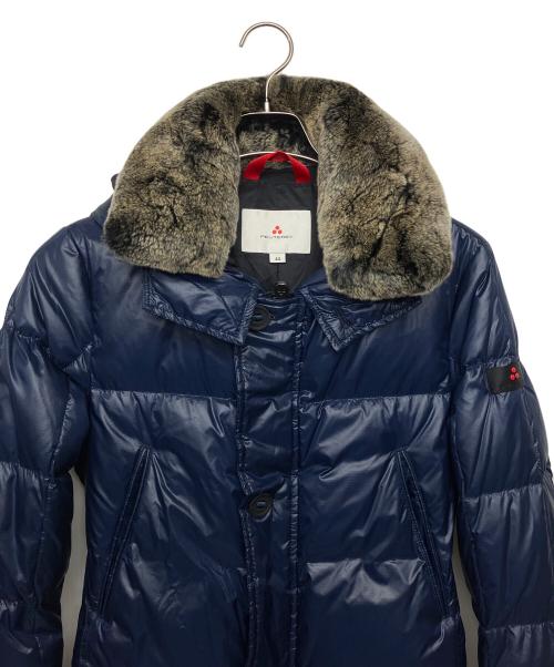 PEUTEREY（ピューテリー）PEUTEREY (ピューテリー) ダウンジャケット ネイビー サイズ:44の古着・服飾アイテム