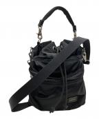 PORTERポーター）の古着「2WAYショルダーバッグ」｜ブラック