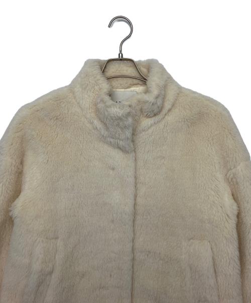 ANAYI（アナイ）ANAYI (アナイ) ボアジャケット アイボリー サイズ:36の古着・服飾アイテム