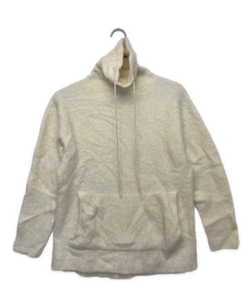 ATON（エイトン）ATON (エイトン) 厚手ニット ホワイト サイズ:02の古着・服飾アイテム