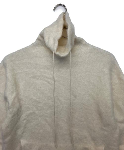 ATON（エイトン）ATON (エイトン) 厚手ニット ホワイト サイズ:02の古着・服飾アイテム