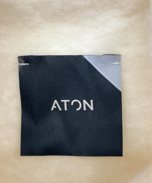 ATON（エイトン）ATON (エイトン) 厚手ニット ホワイト サイズ:02の古着・服飾アイテム