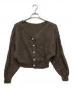 Mystradaマイストラーダ）の古着「ニットカーディガン」｜グレー