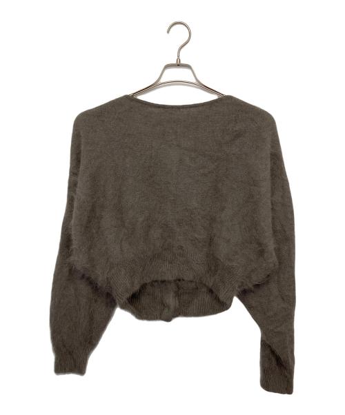 Mystrada（マイストラーダ）Mystrada (マイストラーダ) ニットカーディガン グレー サイズ:38の古着・服飾アイテム