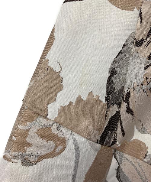 JUSGLITTY（ジャスグリッティー）JUSGLITTY (ジャスグリッティー) フレアスカート アイボリーの古着・服飾アイテム