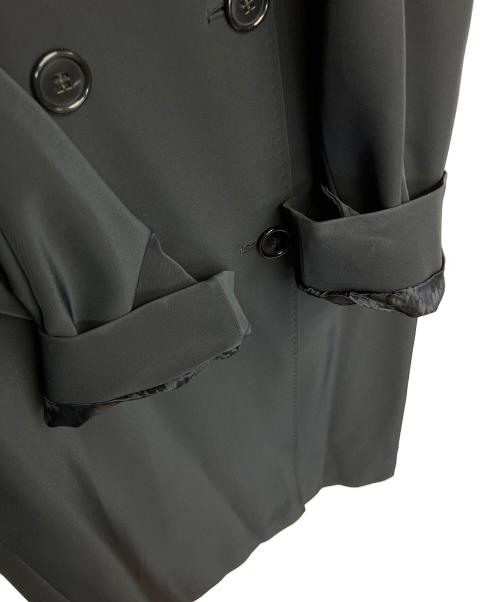 MaxMara（マックスマーラ）MaxMara (マックスマーラ) ダブルコート ブラック サイズ:42の古着・服飾アイテム