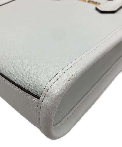 MICHAEL KORS（マイケル・コース）MICHAEL KORS (マイケル・コース) 2WAYバッグ ホワイトの古着・服飾アイテム