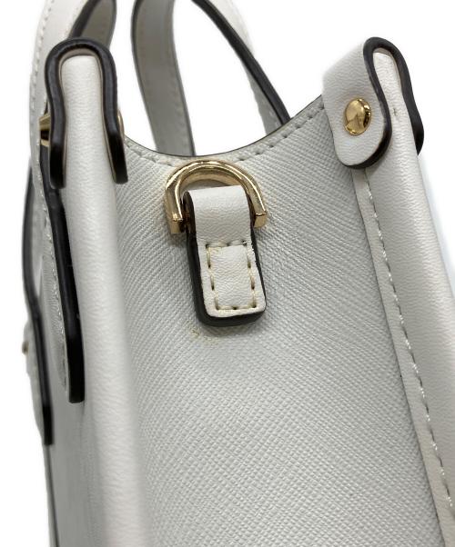 MICHAEL KORS（マイケル・コース）MICHAEL KORS (マイケル・コース) 2WAYバッグ ホワイトの古着・服飾アイテム