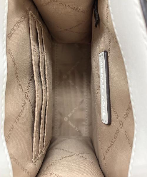 MICHAEL KORS（マイケル・コース）MICHAEL KORS (マイケル・コース) 2WAYバッグ ホワイトの古着・服飾アイテム
