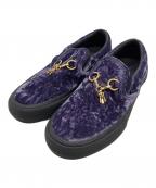 VANS×Needlesヴァンズ×ニードルズ）の古着「スリッポン」｜パープル