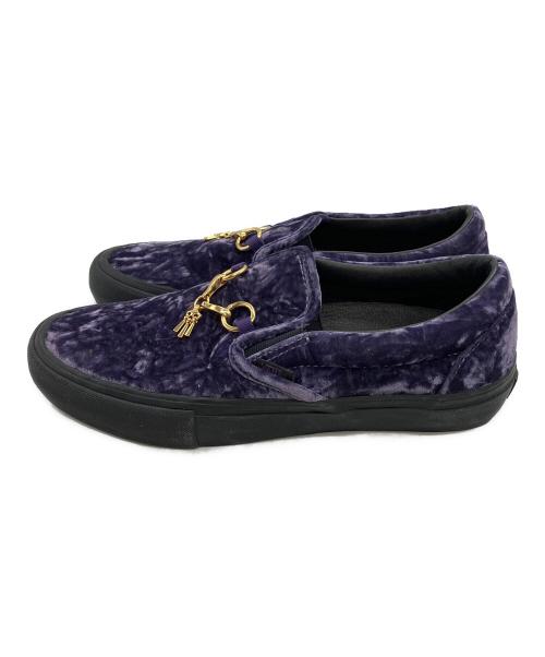 VANS（ヴァンズ）VANS (ヴァンズ) Needles (ニードルズ) スリッポン パープル サイズ:26.5の古着・服飾アイテム
